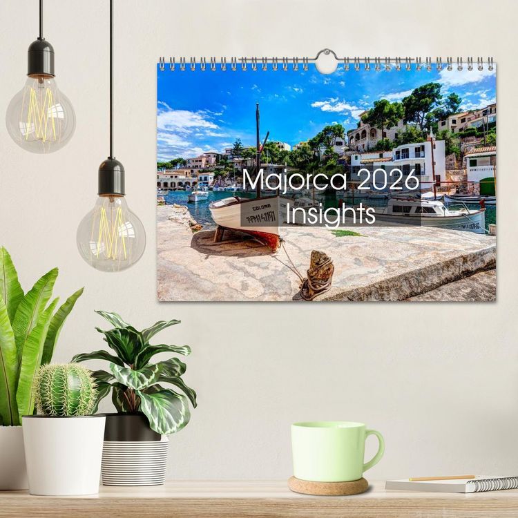 Produktbild: Majorca 2026 Insights (Wall Calendar 2026 DIN A4 landscape), CALVENDO 12 Month Wall Calendar