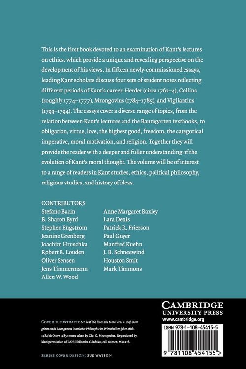 Produktbild: Kant's Lectures on Ethics