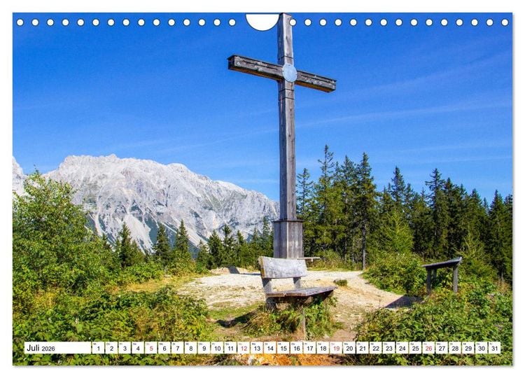 Produktbild: Ramsau am Dachstein (Wandkalender 2026 DIN A4 quer), CALVENDO Monatskalender
