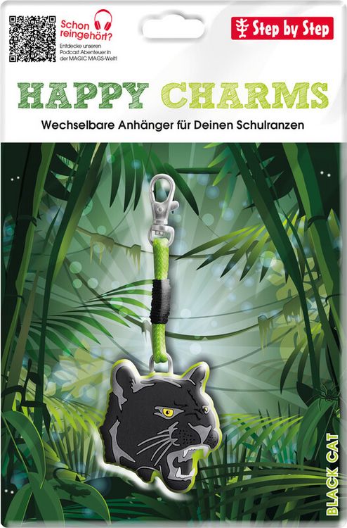 Produktbild: Anh&auml;ng. Happy Charms Black Cat
