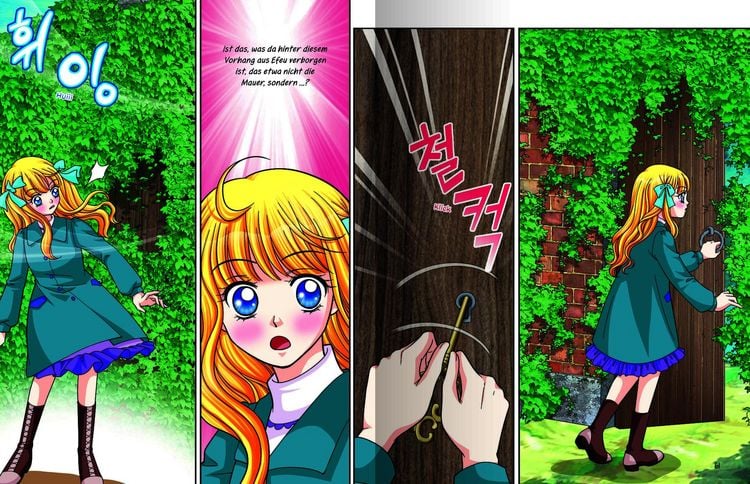 Produktbild: MANHWA &ndash; Klassiker f&uuml;r Kids &ndash; Der geheime Garten