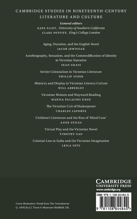 Produktbild: Convalescence in the Nineteenth-Century Novel