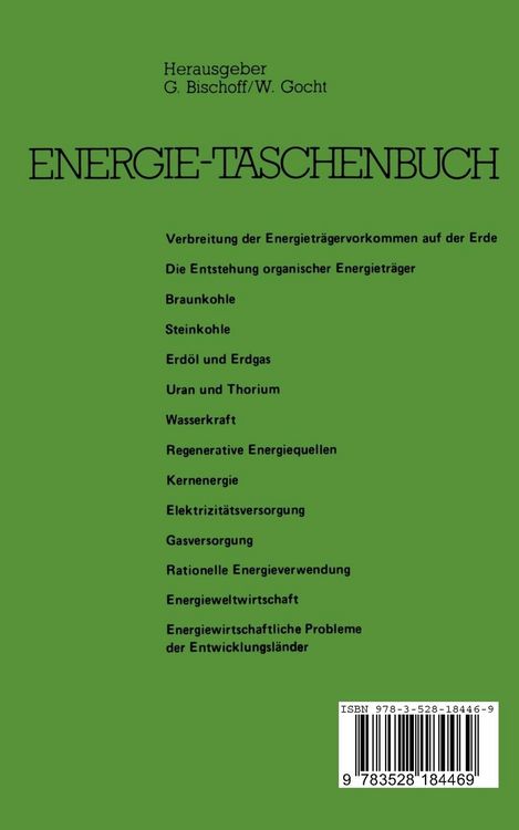Produktbild: Energietaschenbuch