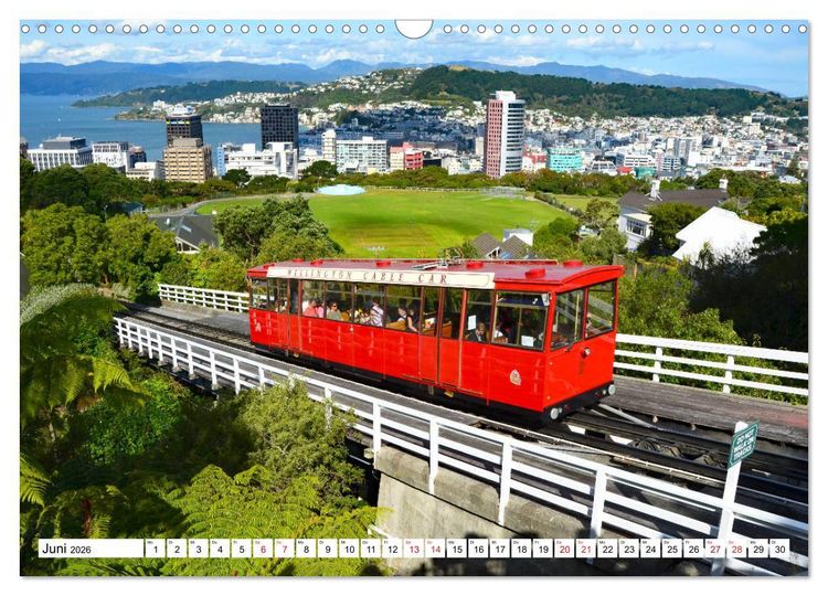 Produktbild: Neuseeland Nordinsel - faszinierende Orte am anderen Ende der Welt (Wandkalender 2026 DIN A3 quer), CALVENDO Monatskalender