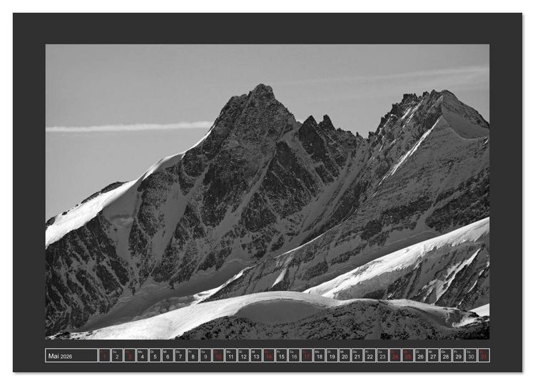 Produktbild: Der Gro&szlig;glockner 3798m (hochwertiger Premium Wandkalender 2026 DIN A2 quer), Kunstdruck in Hochglanz