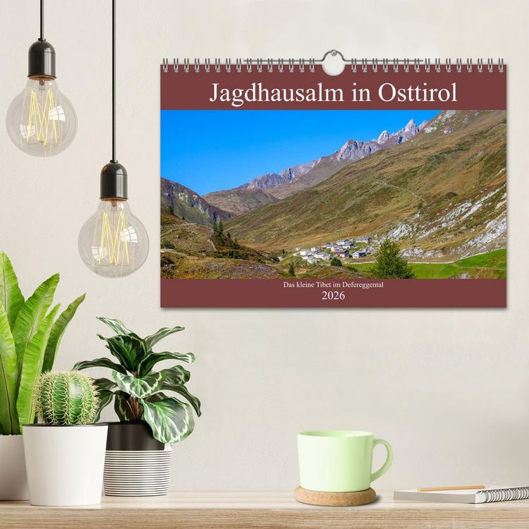 Produktbild: Jagdhausalm in Osttirol (Wandkalender 2026 DIN A4 quer), CALVENDO Monatskalender