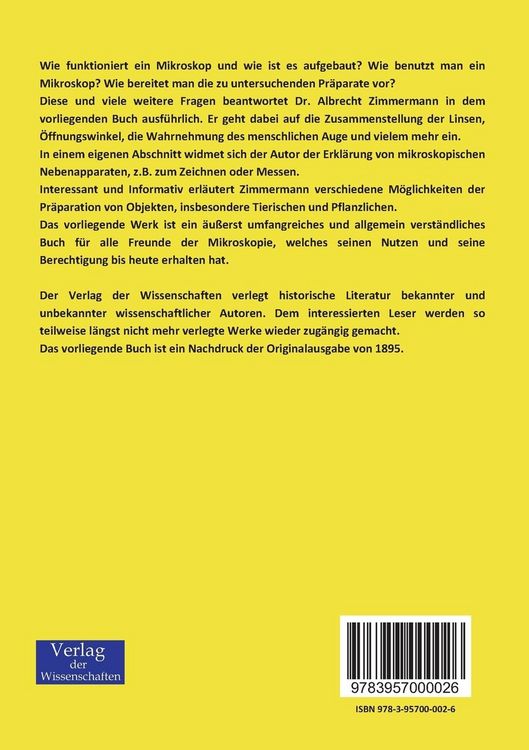 Produktbild: Das Mikroskop