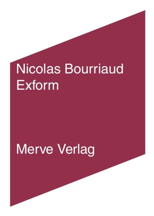 Bild vom Artikel Exform vom Autor Nicholas Bourriaud