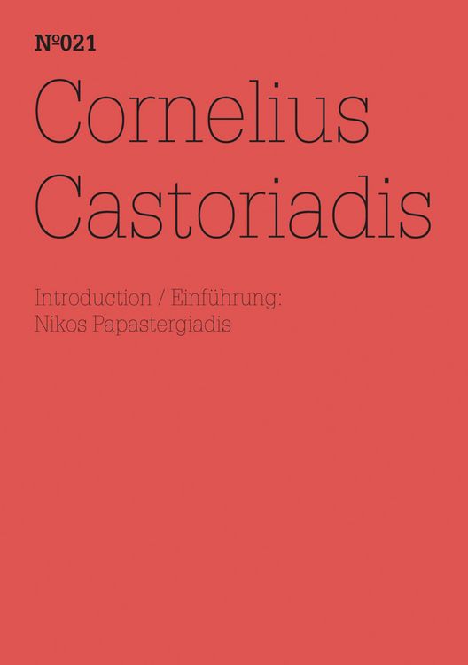 Produktbild: Cornelius Castoriadis