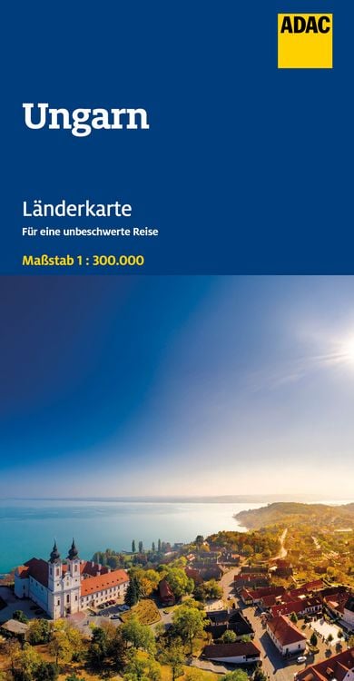 Produktbild: ADAC Länderkarte Ungarn 1:300.000