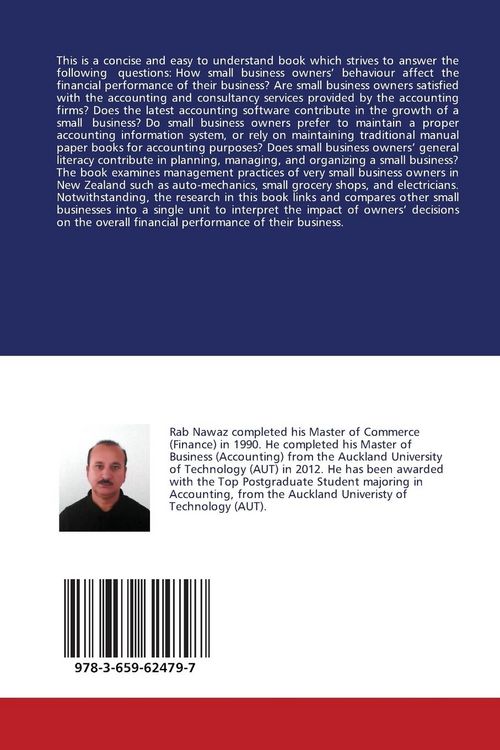 Produktbild: The Impact of Financial Information on a Small Business in New Zealand