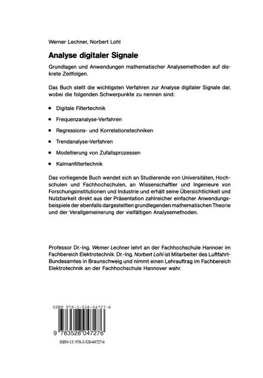 Produktbild: Analyse digitaler Signale