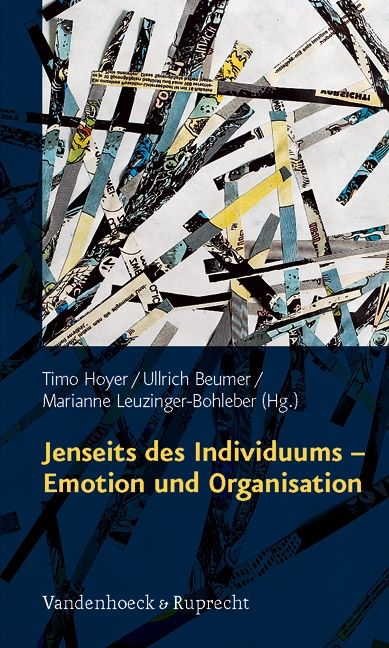 Produktbild: Jenseits des Individuums &ndash; Emotion und Organisation