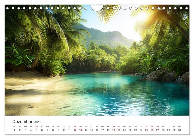 Produktbild: Die Seele des Dschungels - Eine Reise in tropische Wildnis (Wandkalender 2026 DIN A4 quer), CALVENDO Monatskalender