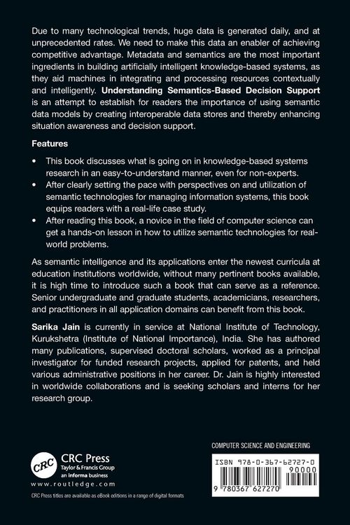 Produktbild: Understanding Semantics-Based Decision Support
