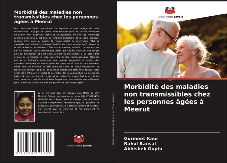 Produktbild: Morbidit&eacute; des maladies non transmissibles chez les personnes &acirc;g&eacute;es &agrave; Meerut