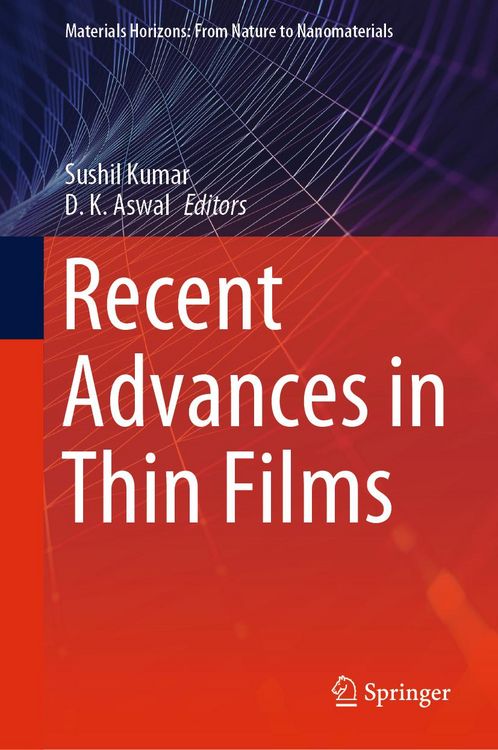 Produktbild: Recent Advances in Thin Films