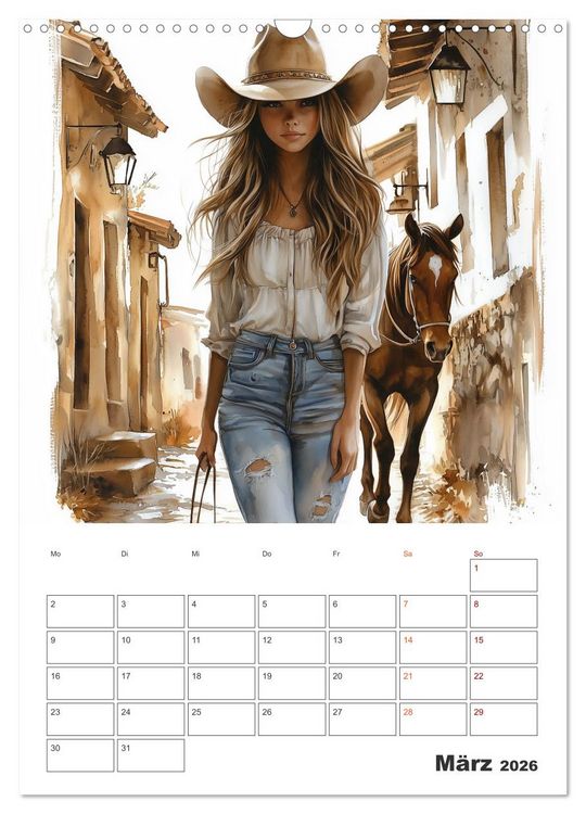 Produktbild: Herzenspferde (Wandkalender 2026 DIN A3 hoch), CALVENDO Monatskalender