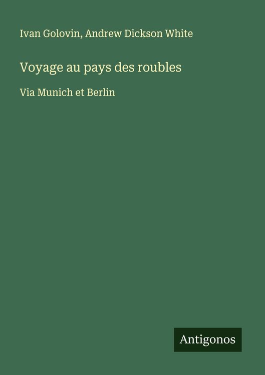 Produktbild: Voyage au pays des roubles