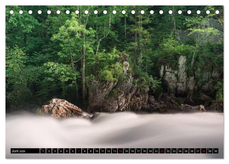 Produktbild: Nationalpark Ges&auml;use (Tischkalender 2026 DIN A5 quer), CALVENDO Monatskalender