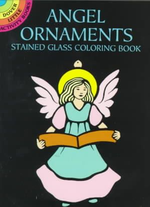 Produktbild: Angel Ornaments Stained Glass Coloring Book