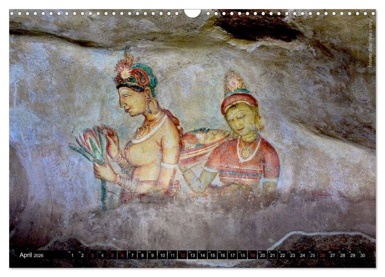 Produktbild: Sri Lanka 2026 Kulturh&ouml;hepunkte (Wandkalender 2026 DIN A3 quer), CALVENDO Monatskalender