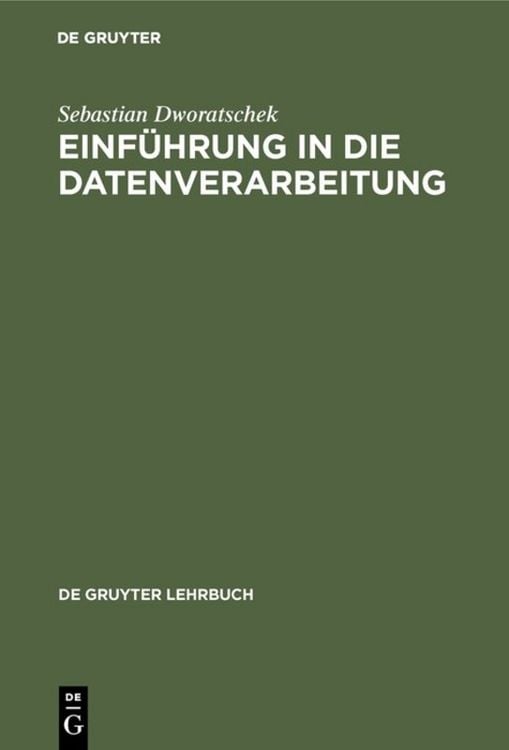 Produktbild: Einf&uuml;hrung in die Datenverarbeitung
