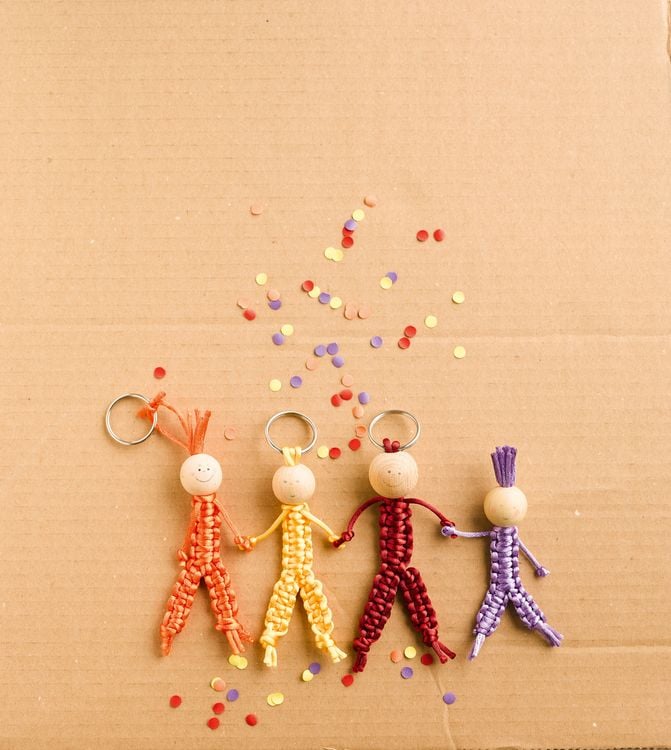 Produktbild: Kreativ-Set Makramee Kids