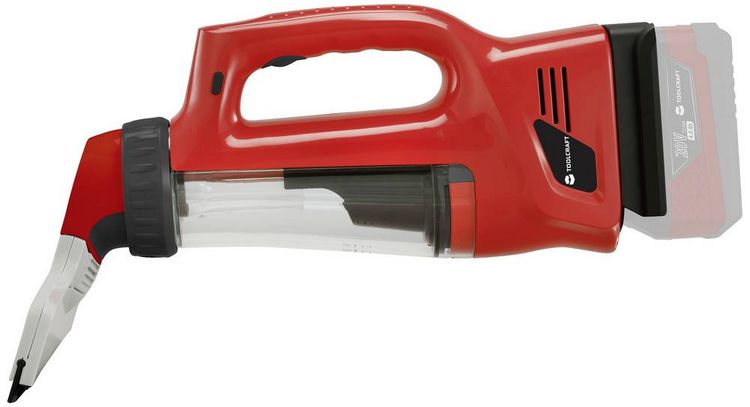 Produktbild: TOOLCRAFT CWC-L0120 / TAWB-200 Fenstersauger Schwarz, Rot