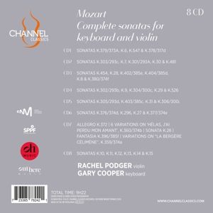 Produktbild: S&auml;mtliche Sonaten f&uuml;r Klavier und Violine