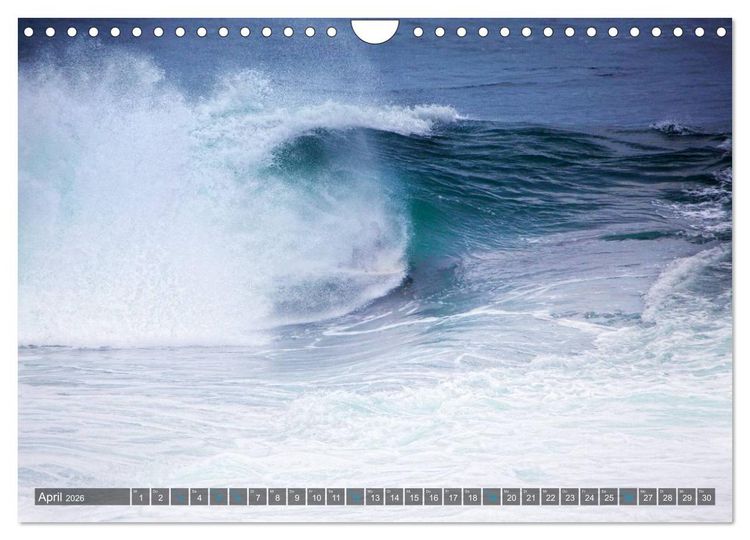Produktbild: Faszination Surfen (Wandkalender 2026 DIN A4 quer), CALVENDO Monatskalender