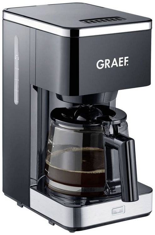 Produktbild: Graef FK 402 Kaffeemaschine Schwarz Fassungsverm&ouml;gen Tassen=10 Glaskanne, Warmhaltefunktion