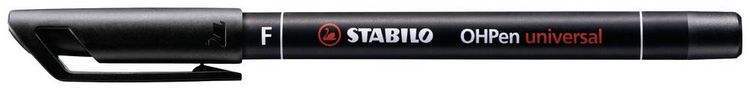 Produktbild: STABILO Folienstift OHPen F 0,7mm permanent schwarz
