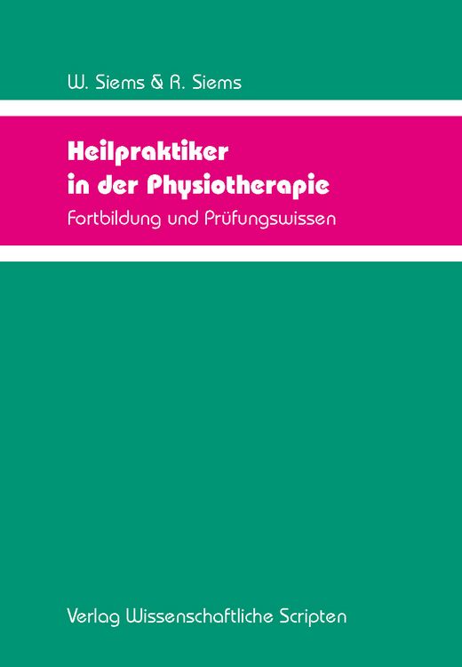 Produktbild: Heilpraktiker in der Physiotherapie