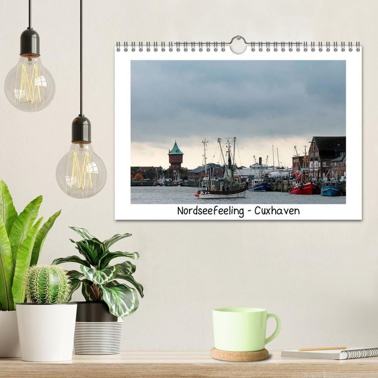 Produktbild: Nordseefeeling - Cuxhaven (Wandkalender 2027 DIN A4 quer), CALVENDO Monatskalender