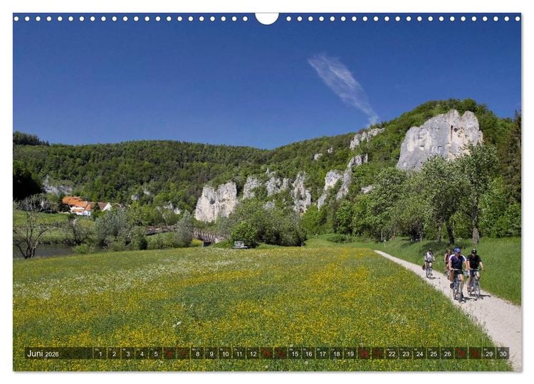 Produktbild: JahresZeiten an der Oberen Donau (Wandkalender 2026 DIN A3 quer), CALVENDO Monatskalender