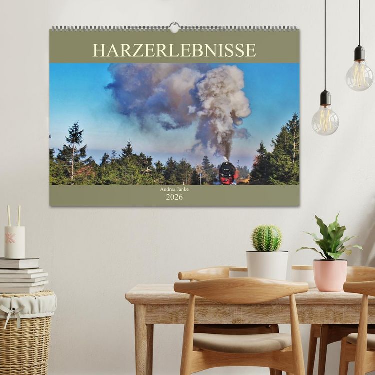 Produktbild: Harzerlebnisse (Wandkalender 2026 DIN A2 quer), CALVENDO Monatskalender