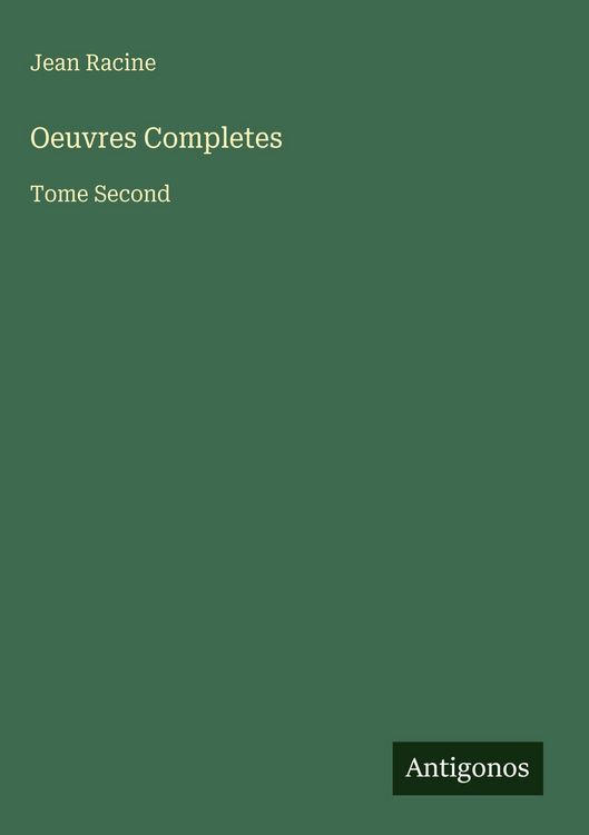 Produktbild: Oeuvres Completes