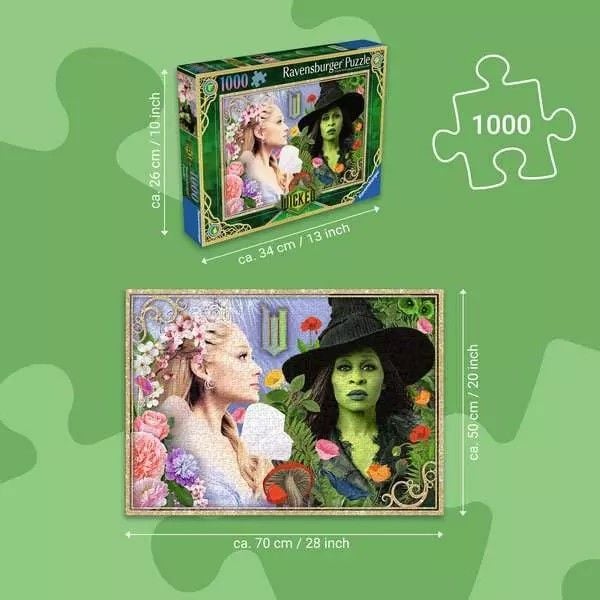 Produktbild: Erwachsenenpuzzle 1000 Teile - Wicked Movie Teil 2