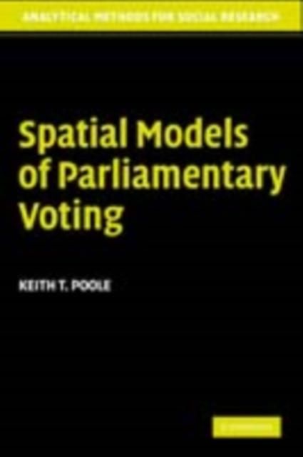 Produktbild: Spatial Models of Parliamentary Voting