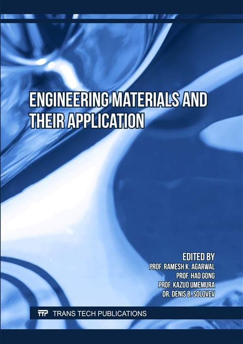 Produktbild: Engineering Materials and their Application