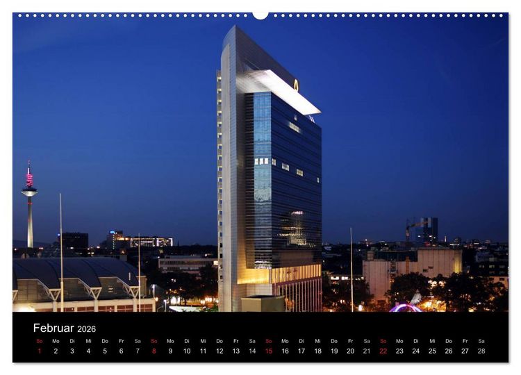 Produktbild: Frankfurt am Main (hochwertiger Premium Wandkalender 2026 DIN A2 quer), Kunstdruck in Hochglanz