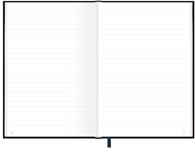 Produktbild: paper&you Notizbuch liniert A5+
