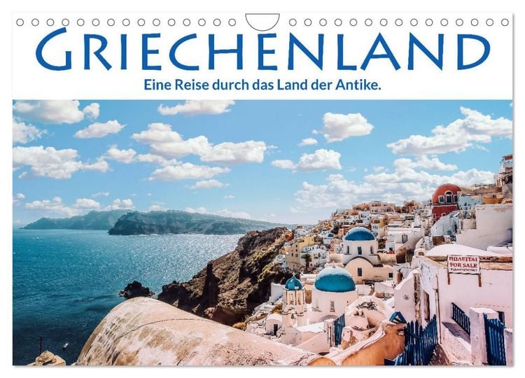 Produktbild: Griechenland - Eine Reise durch das Land der Antike. (Wandkalender 2027 DIN A4 quer), CALVENDO Monatskalender