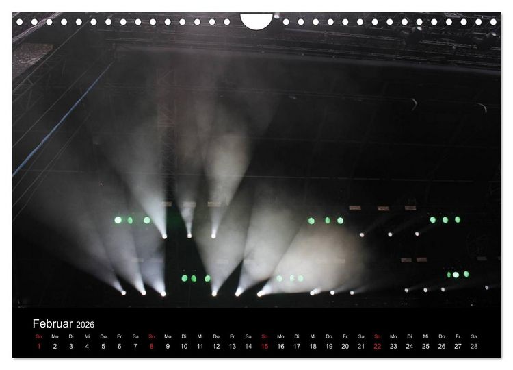 Produktbild: Veranstaltungsmomente (Wandkalender 2026 DIN A4 quer), CALVENDO Monatskalender