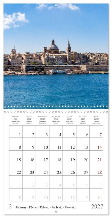 Produktbild: Europe's finest travel spots - Island Edition (Wall Calendar 2027 12 &times; 12 Inch) CALVENDO 12 Month Wall Calendar