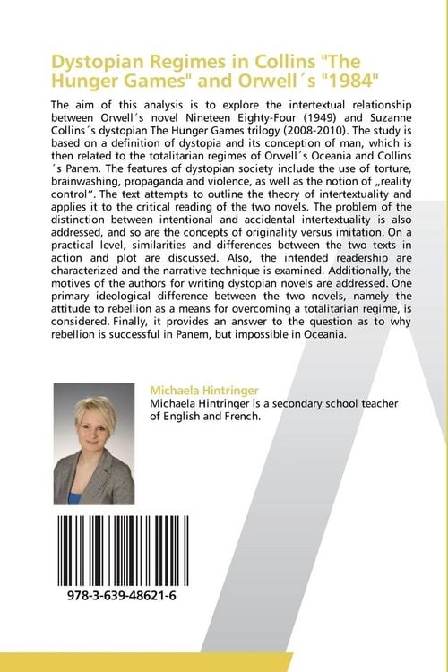 Produktbild: Dystopian Regimes in Collins "The Hunger Games" and Orwell&acute;s "1984"