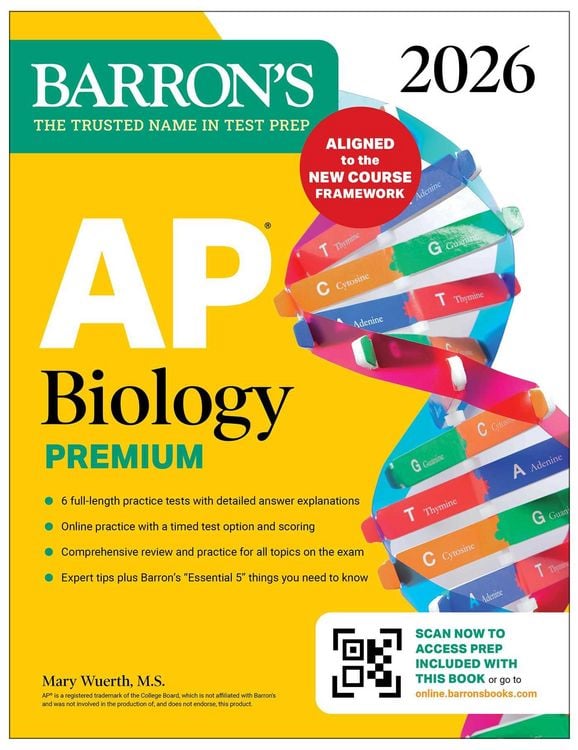 Produktbild: AP Biology Premium, 2026