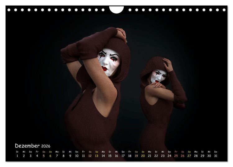 Produktbild: Sch&ouml;ne Scheinwelt (Wandkalender 2026 DIN A4 quer), CALVENDO Monatskalender