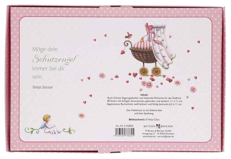 Produktbild: Geschenkset - Liebe W&uuml;nsche zur Taufe
